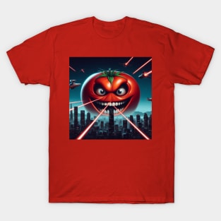 Killer tomato from outer space T-Shirt